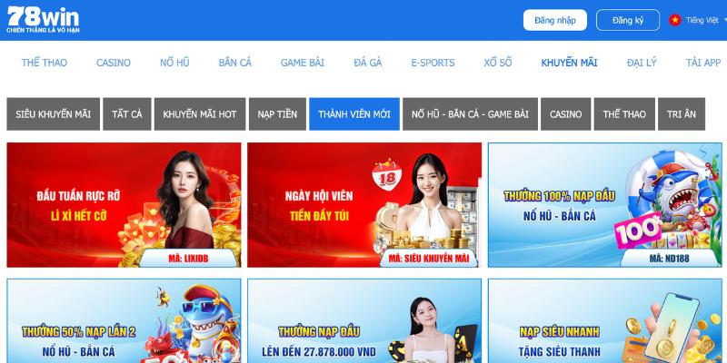 Ưu đãi hot khi tải ứng dụng dành cho tân thủ